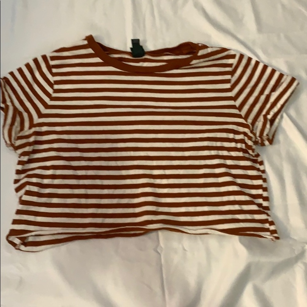 Stripped crop top